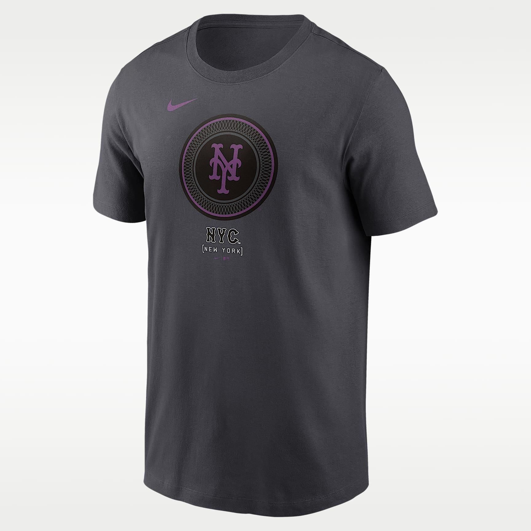 New York Mets City Connect Wordmark Men's Nike MLB T-Shirt. Nike.com